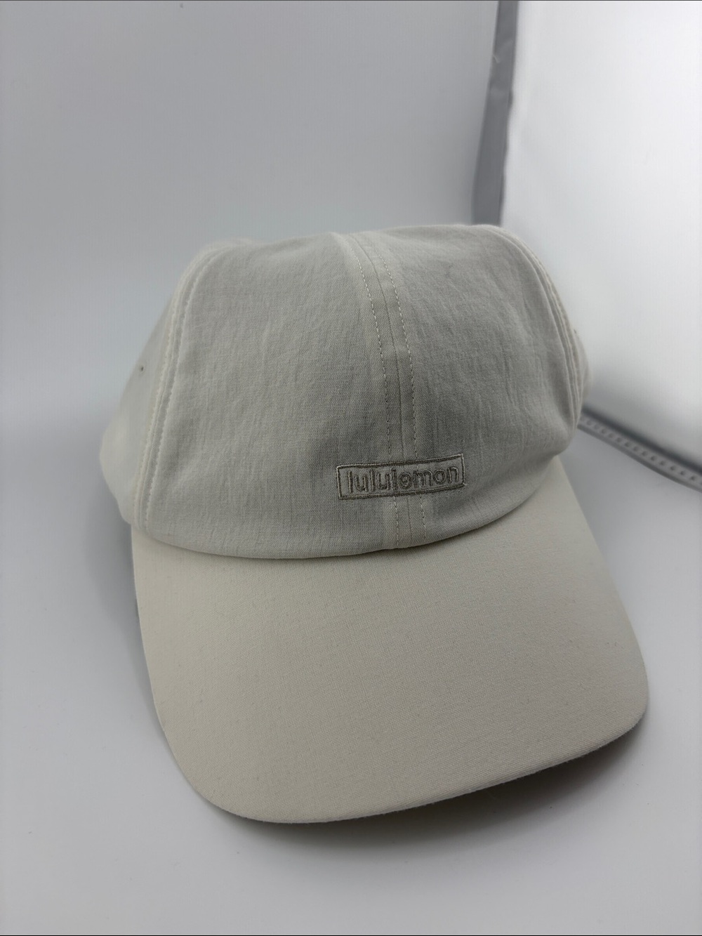 lululemon athletica Cream Five-Panel Baseball Cap